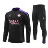 Paris Saint-Germain Sweat d'Entraînement Quarter-Zip 2024-25 Noire Pour Homme